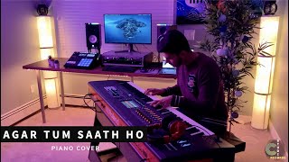 Vignette de la vidéo "Agar Tum Saath Ho | Piano Cover | Arijit Singh | Tamasha Movie"