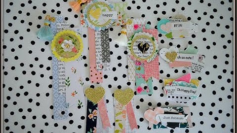 ** USE YOUR PAPER SCRAPS ** | Paper Layer Strip Embellishments | Torn  Layered Paper Clusters | DIY