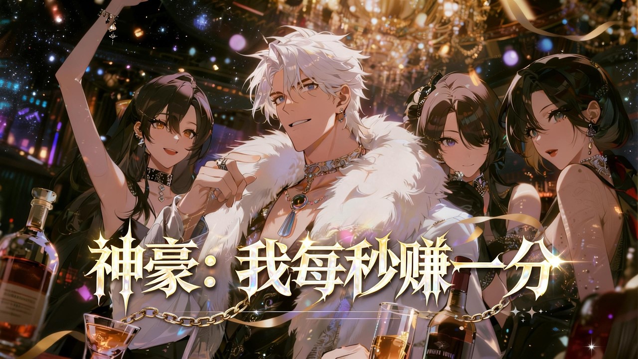 【Multi Sub】《神豪：我每秒賺一分》安良被同學嘲諷，綁定人生贏家系統，呼吸都在賺錢，買豪車打臉炫富，從校園到賽車場成名！#動漫 #熱門漫劇