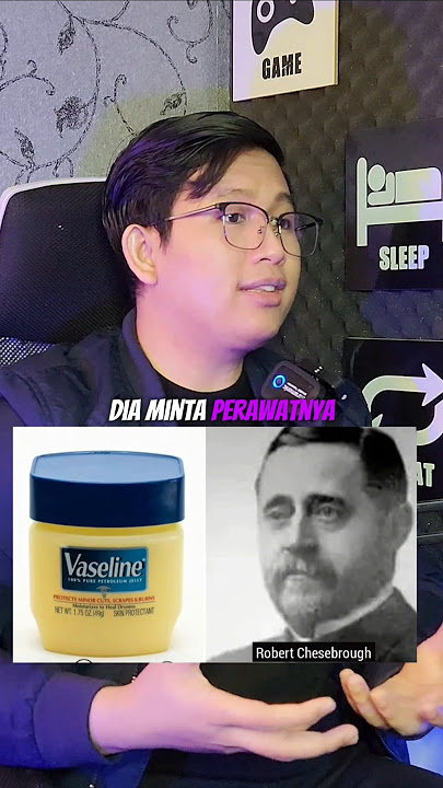 Vaseline Dulu Dianggap Sampah