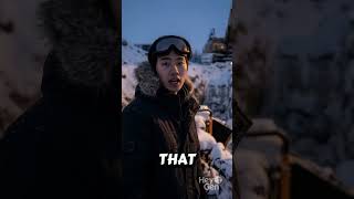 THE MASK IN THE ICE 😨