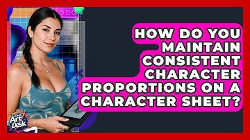 How Do You Maintain Consistent Character Proportions On A Character Sheet? - The Virtual Art Desk