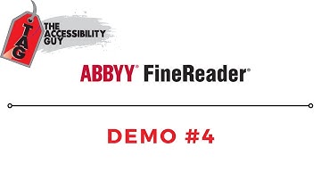 Abbyy Finereader 15 Pro Demo #04