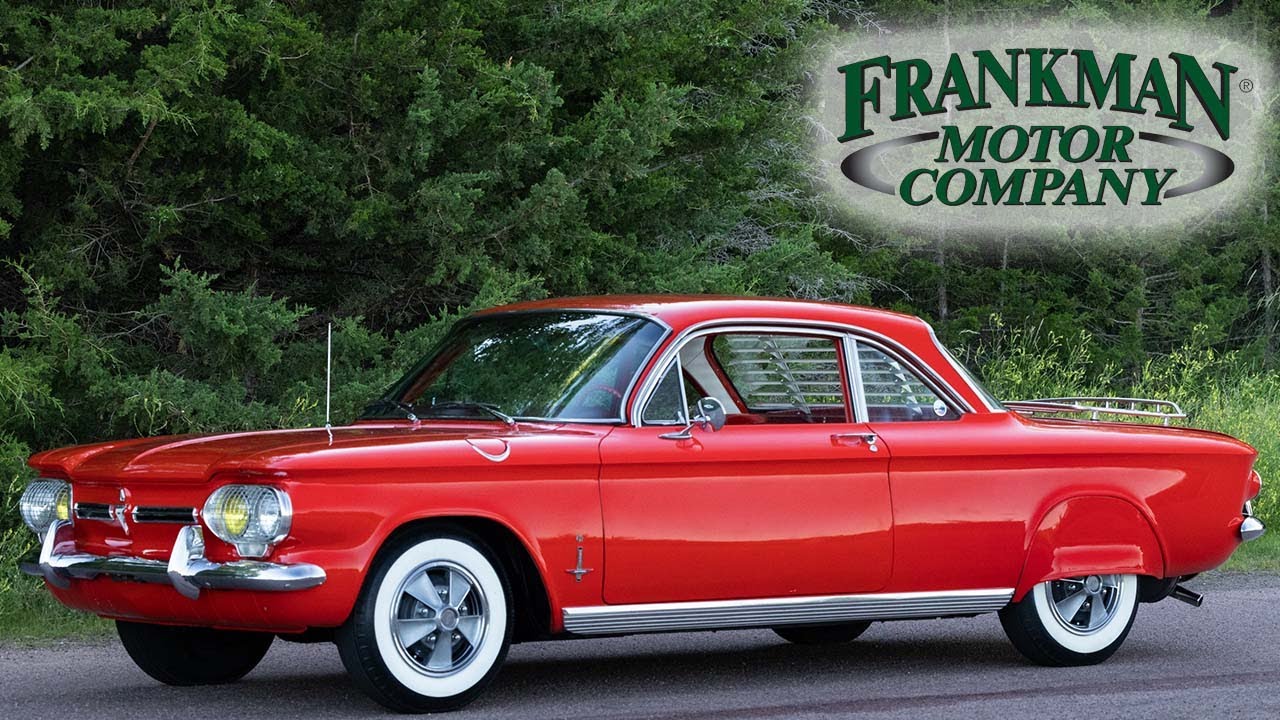 43K Mile 1962 Chevrolet Corvair Monza - Frankman Motors Company