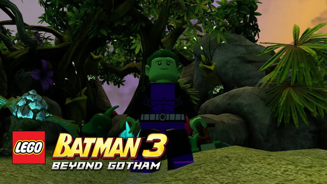 LEGO Batman 3: Beyond - Beast Boy Odym free roam - YouTube