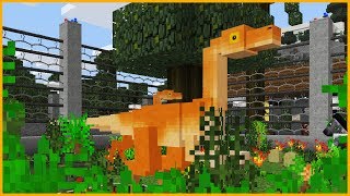 Minecraft PE - JURASSIC PARK WITH REAL DINOSAURS - Best MCPE 1.4 / 1.2 Maps & Addons screenshot 5