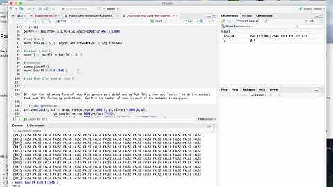 PracticeSet1 - Working with Data in R