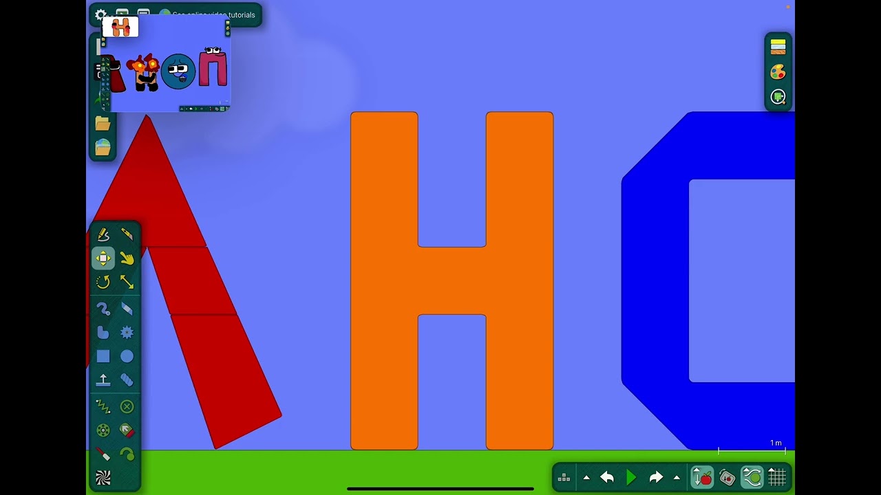 Russian Alphabet lore band A - Я