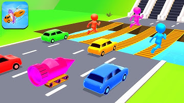 Shape shifting 🏃‍♂️🚗🚲🚦All Levels Gameplay Walkthrough Android,ios Max Level MAX3F48