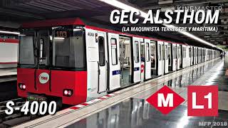 Metro de barcelona l1 • gec alsthom s ...