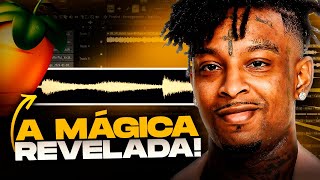 COMO FAZER BEATS ESTILO 21 SAVAGE | TUTORIAL COMPLETO 2024