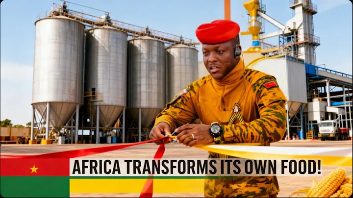 Captain Ibrahim Traoré Inaugurates Agroserv Industrie | A Major Step Toward African Food Sovereignty