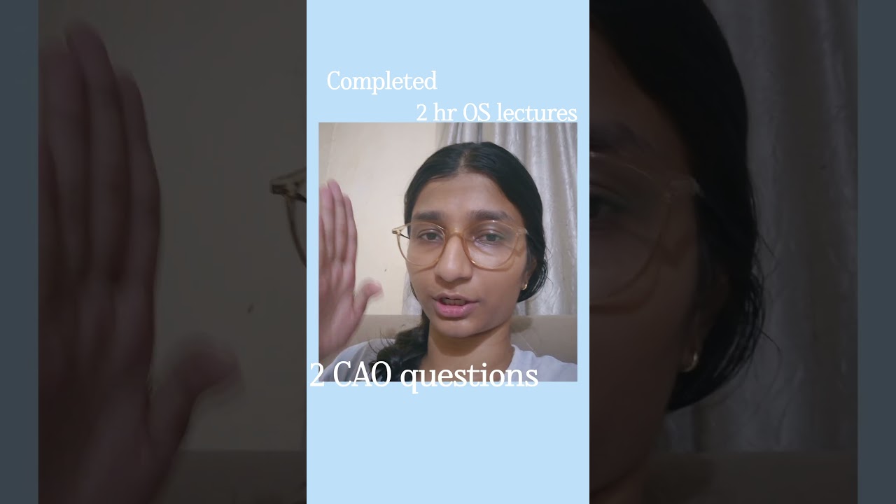 DAY 1 | GATE 2026 | bon chan | Study with me 