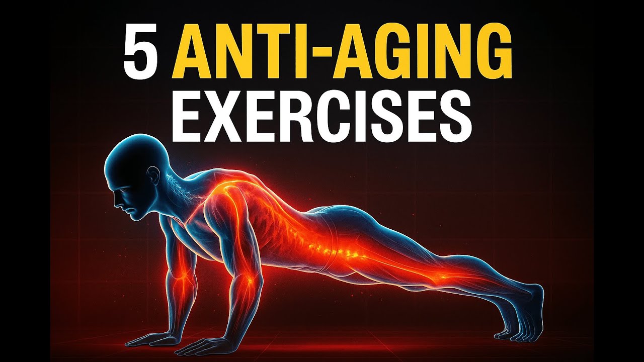 5 Anti-Aging Exercises That Actually Work (Men Over 40 Must Try This!)