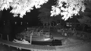 The docks at Outers Resort on Prairie Lake in Chetek WI