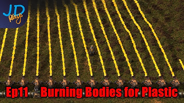Burning Bodies for Plastic Ep11 | Factorio Biter Hell | Gameplay, Lets Play