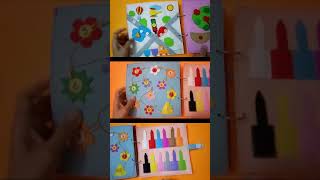 Idea About Quiet book/Activity book/Skill practice book/#short 2