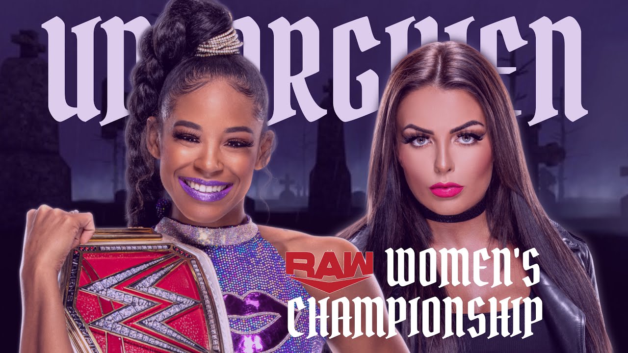 FULL MATCH - Bianca Belair vs Mandy Rose - RAW Women's Title Match: UNFORGIVEN - WWE 2K22 Universe