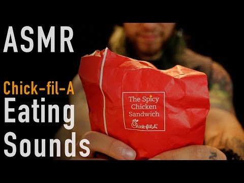Eating Sounds | Chick-fil-A Spicy Chicken Sandwhich | ASMR | - Eating Sounds | Chick-fil-A Spicy Chicken Sandwhich | ASMR |