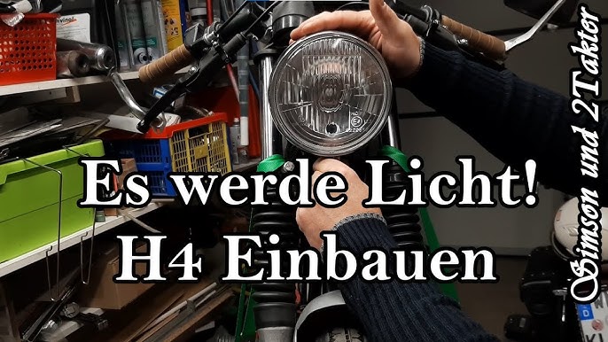 Simson LED Scheinwerfer E-geprüft TYP3, 5.75 Zoll