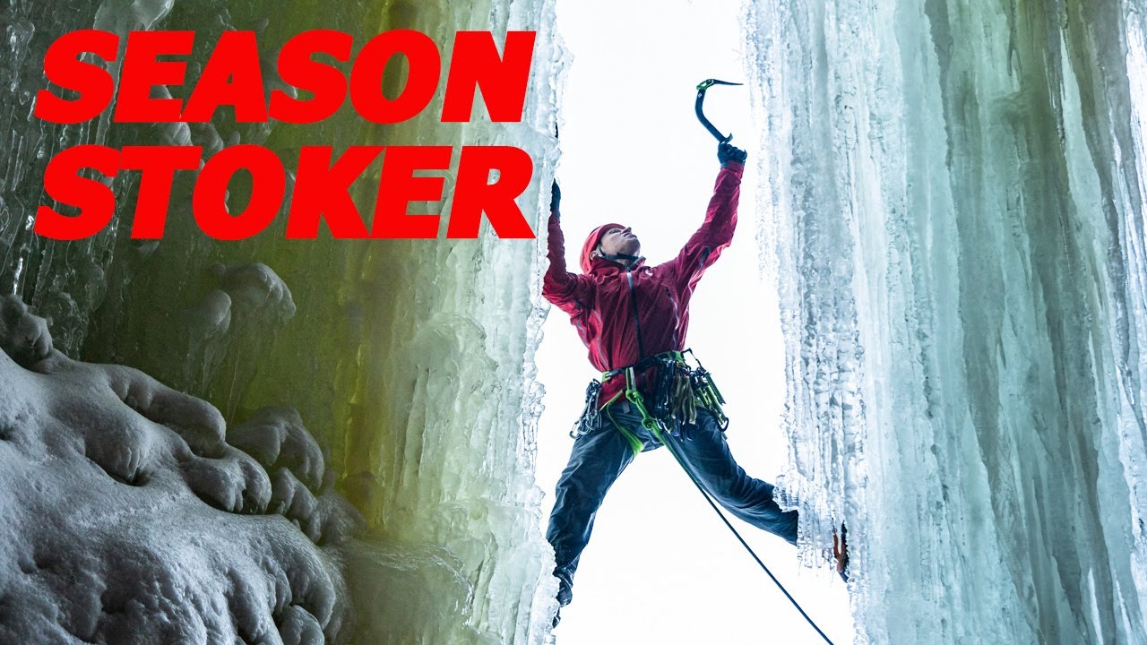Ice Climbing Season Stoker