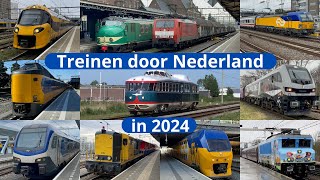 Treinen door Nederland in 2024!