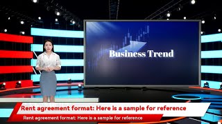 Rent agreement format: Here is a sample for reference