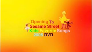 Opening to Sesame Street kids favorite songs 2008 dvd