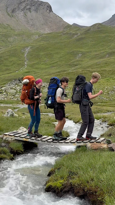 Dancing with the Teacher in the Alps ⛰️#mountains #hiking #dancing #