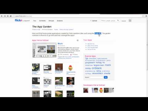 How to Get Flickr API