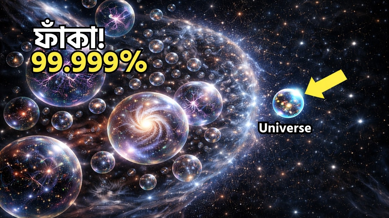 পুরো Universe 99.999% ফাঁকা?! এই সত্য জানলে ঘুম উড়ে যাবে