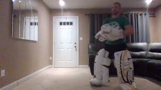 Hockey Goalie At Home Drills