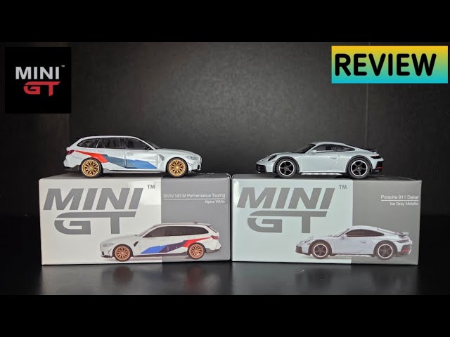 Modèle Réduit PORSCHE 911 Dakar - Ice Grey - Mini GT 1:64 - Neuf Sous Blister