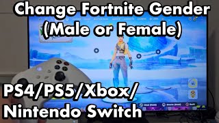 Fortnite: How to Change Character Gender (Male or Female) (Girl or Boy)