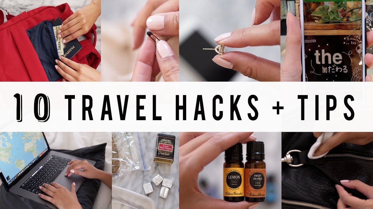 10 SMART TRAVEL HACKS + TIPS | ANN LE - YouTube