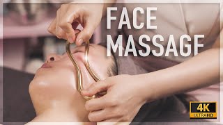 ASMR /  Deep sleep while getting a facial massage