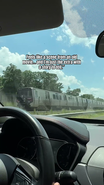 Feels like a scene from an old movie & I’m just the extra with a story to tell. #train #travel #fyp