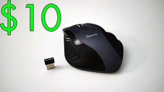 Cheap $10 MX Master Alternative | Emarth Ergo Wireless Mouse Review