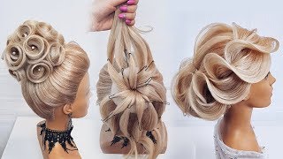 10 beautiful hairstyles for the New Year.Hairstyles step by step