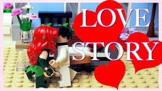 Lego Love Story In Flower Cafe Bruce Waynepoison Ivy Jokerharley Quinn