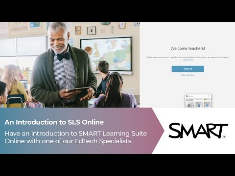 SMART Learning Suite Online - an Introduction for Remote Learning