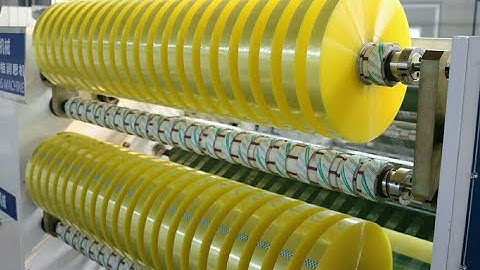 Fully Automatic Self Adhesive Tape slitting machine