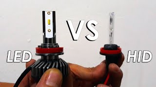 Perbandingan Lampu HID vs LED pada Headlamp Projector | Mana yang Lebih Baik?