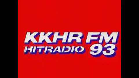 KKHR HITRADIO 93, Los Angeles /station profile composite mid 80s
