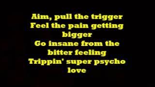 Simon Curtis -  Super Psycho Love -  Lyrics