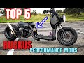 TOP 5 Honda Ruckus performance mods [STEP BY STEP]