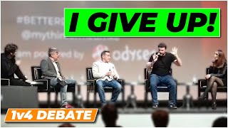 Destiny Makes James Lindsay RAGEQUIT Debate Panel ft. Peter Coffin And Lauren Southern