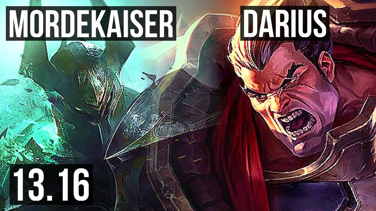 ESSA MATCHUP É PURA SKILL, MORDEKAISER VS DARIUS, League of Legends