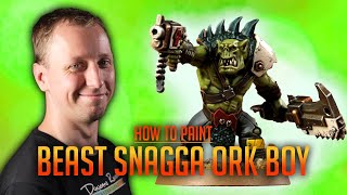 How to paint your Beast Snagga Ork Boys for Warhammer 40,000 with Duncan Rhodes.