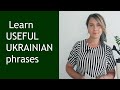 Learn USEFUL UKRAINIAN phrases